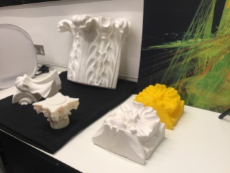 3D prints -some reduced in scale